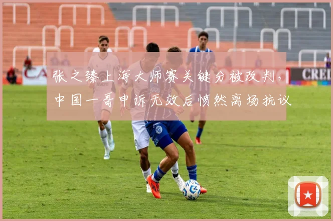 张之臻上海大师赛关键分被改判,中国一哥申诉无效后愤然离场抗议